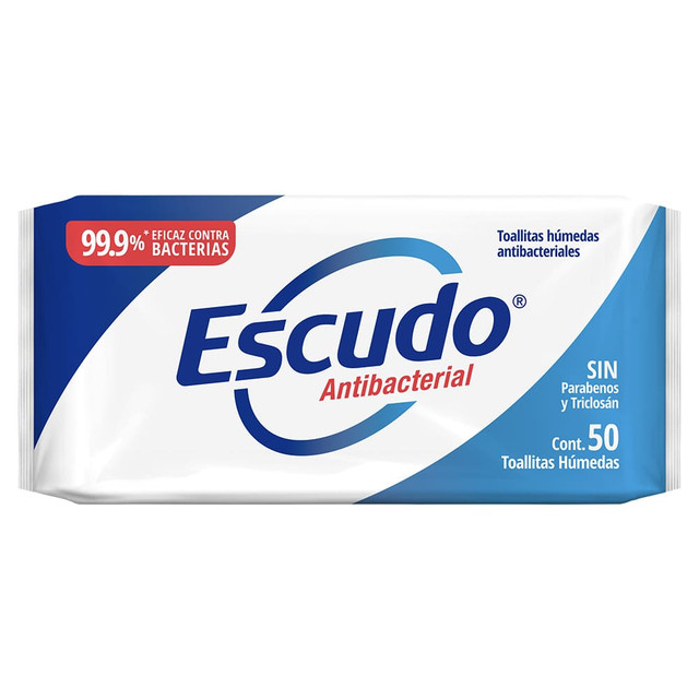 Escudo Antibacterial Wet Wipes