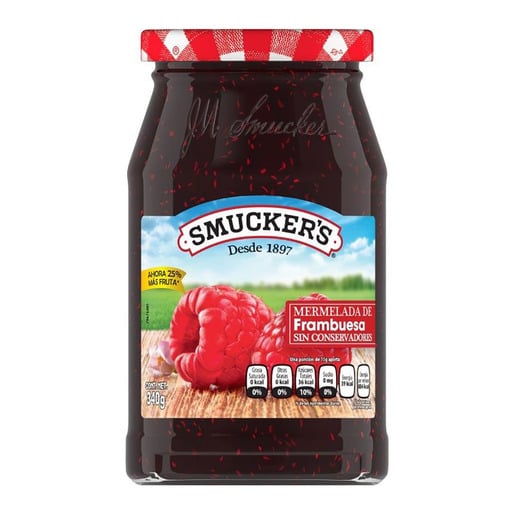 Mermelada De Frambuesa Smuckers (pz)