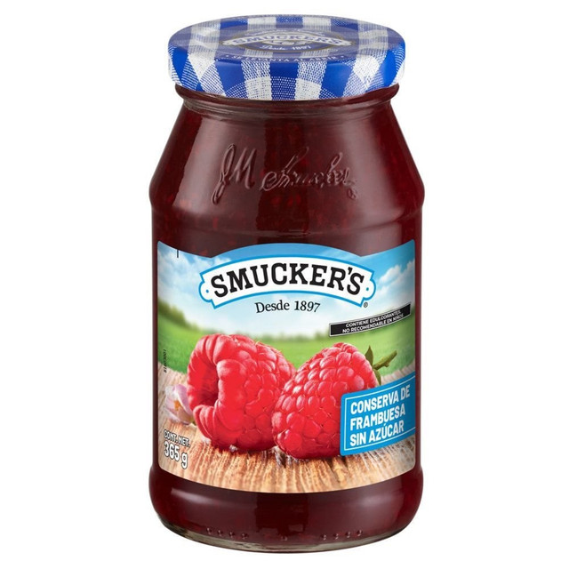 Mermelada De Frambuesa Sin Azúcar Smuckers (pz)