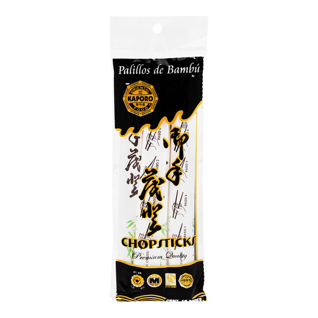 Palillos Chinos De Madera De Bambu (pz)