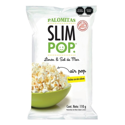 Lime and Sea Salt Popped Popcorn Slim (bag)