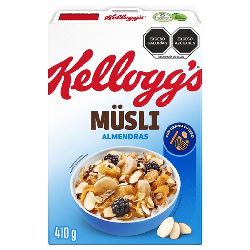 Cereal Multigranos Almendra Miel Canela Muesli (caja)