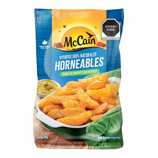 Frozen Potato Wedges with Paprika (25.4oz)