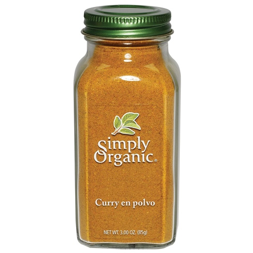 Curry Orgánico en polvo (pz)